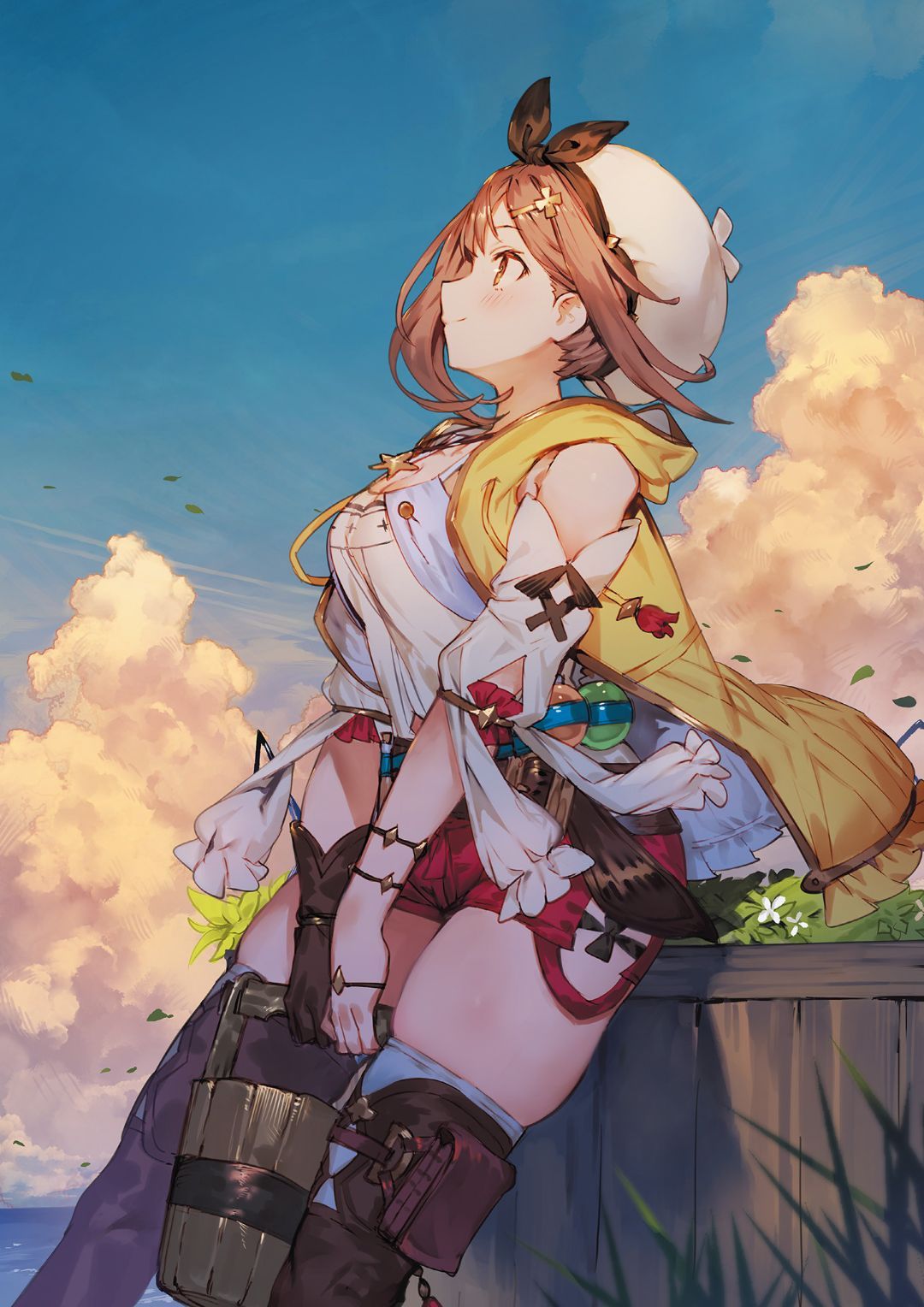 [There is an image] the daughter www of the farmer that erotic thighs such as Liza-chan of the atelier is not only muchimuchi 3