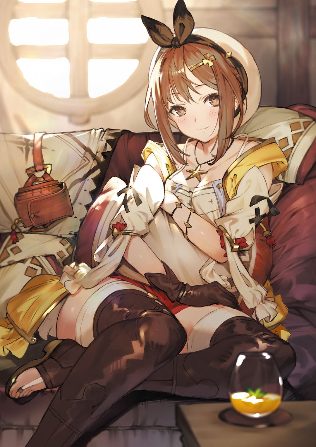 [There is an image] the daughter www of the farmer that erotic thighs such as Liza-chan of the atelier is not only muchimuchi 4