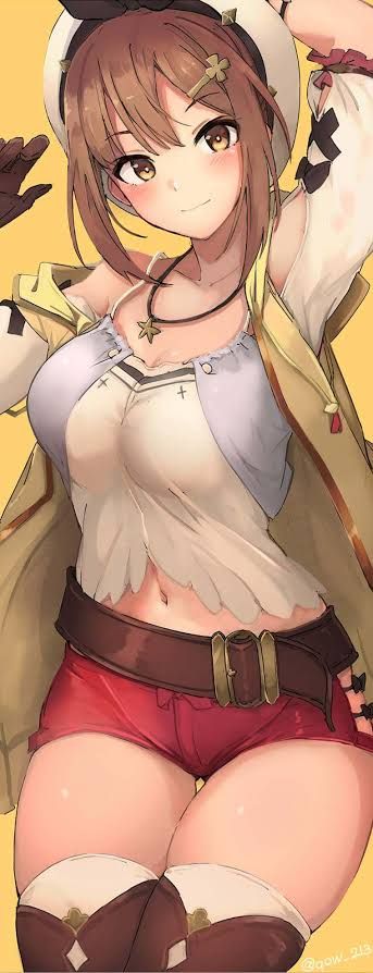 [There is an image] the daughter www of the farmer that erotic thighs such as Liza-chan of the atelier is not only muchimuchi 9