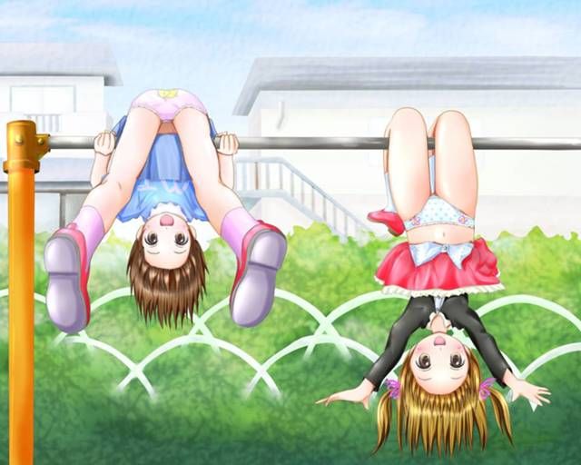 [Secondary Loli Pants] innocent lollips &amp; girls shorts secondary erotic image just eyes are going because you will see the pants of the secondary loli child! 5