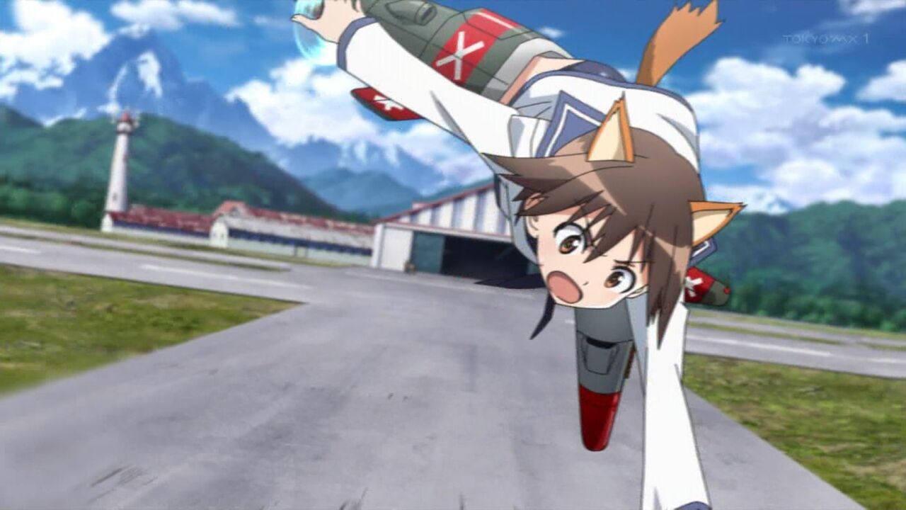 [Autumn anime] [Strike Witches 3rd term] 1 episode impression. Echiechi crotch angle came again Oh oh oh!!!! 15