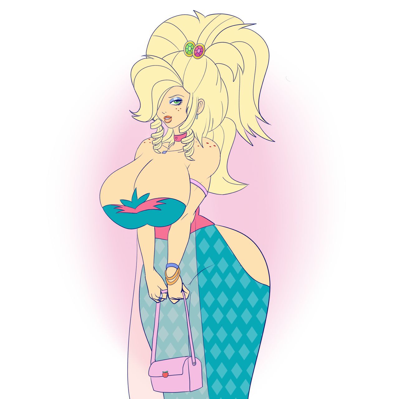 Bimbo Canterlot High (+Misc. Other Bimbo Art) - by Annon 231