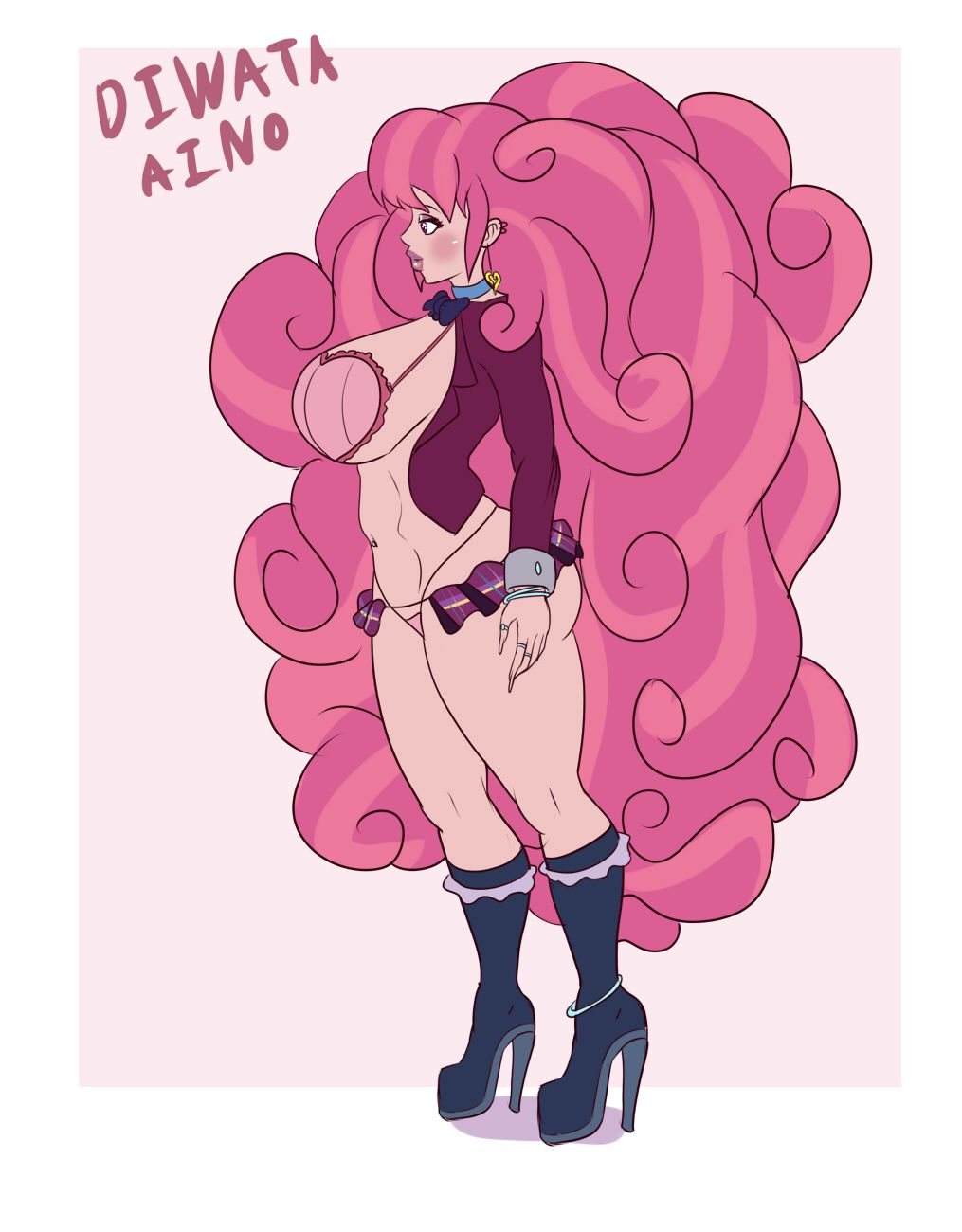 Bimbo Canterlot High (+Misc. Other Bimbo Art) - by Annon 290