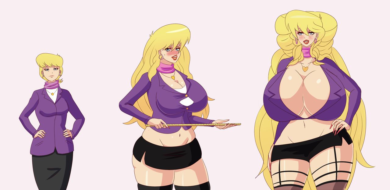 Bimbo Canterlot High (+Misc. Other Bimbo Art) - by Annon 304