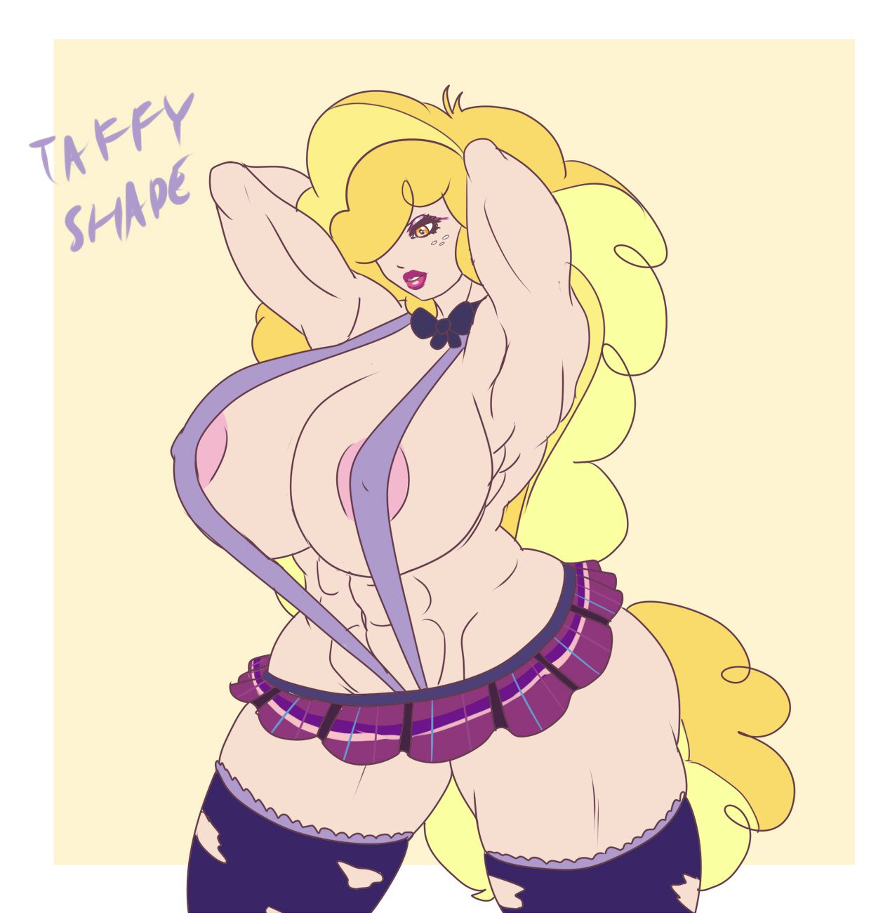 Bimbo Canterlot High (+Misc. Other Bimbo Art) - by Annon 330