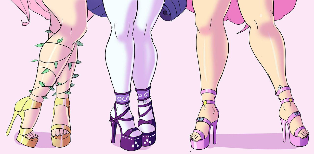 Bimbo Canterlot High (+Misc. Other Bimbo Art) - by Annon 354