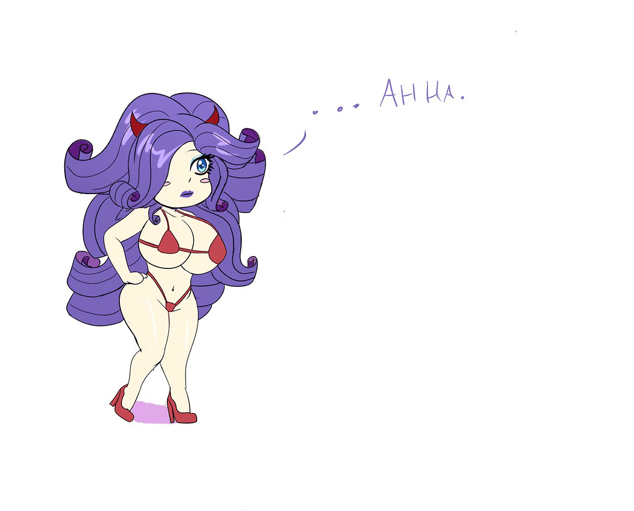 Bimbo Canterlot High (+Misc. Other Bimbo Art) - by Annon 486