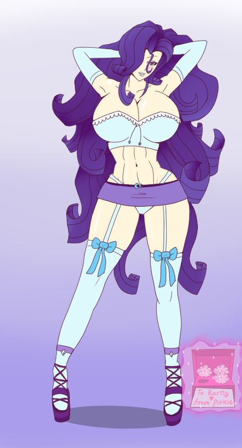 Bimbo Canterlot High (+Misc. Other Bimbo Art) - by Annon 6