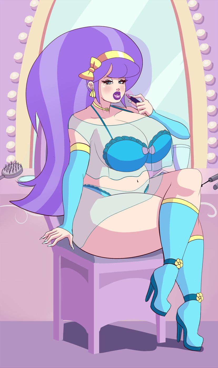 Bimbo Canterlot High (+Misc. Other Bimbo Art) - by Annon 610