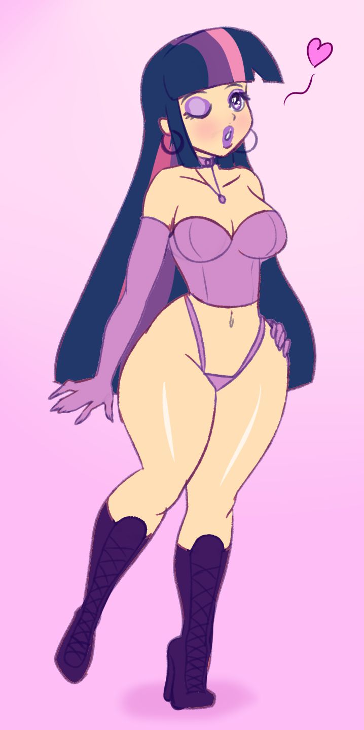 Bimbo Canterlot High (+Misc. Other Bimbo Art) - by Annon 640