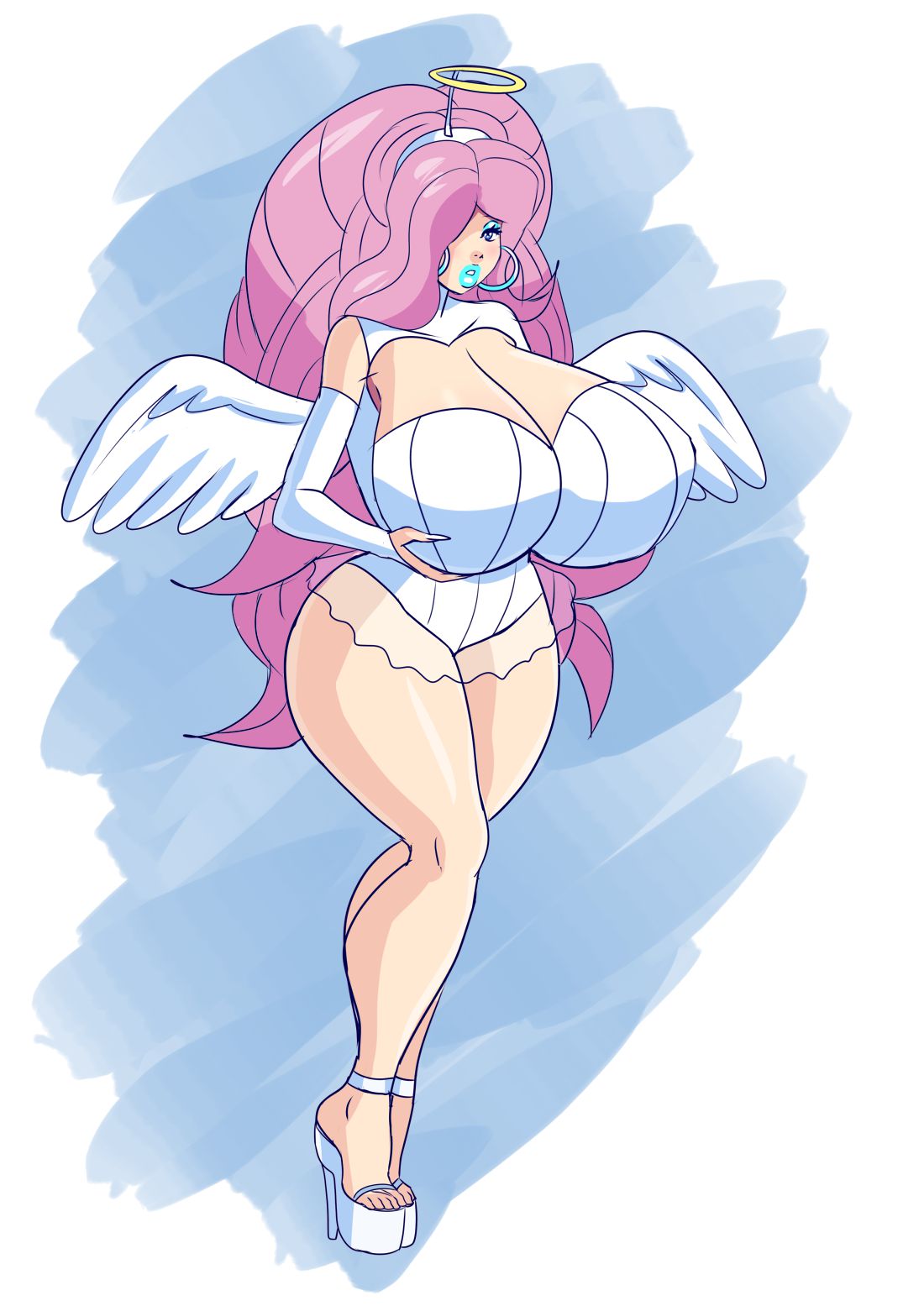 Bimbo Canterlot High (+Misc. Other Bimbo Art) - by Annon 669