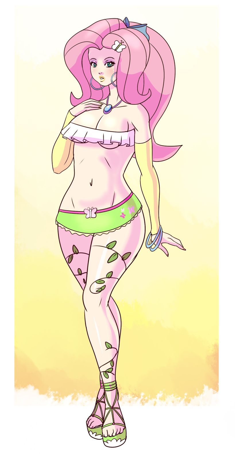 Bimbo Canterlot High (+Misc. Other Bimbo Art) - by Annon 694