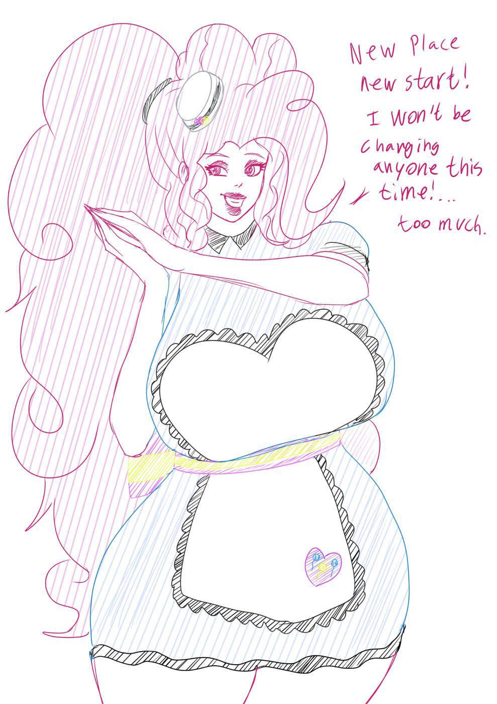 Bimbo Canterlot High (+Misc. Other Bimbo Art) - by Annon 716