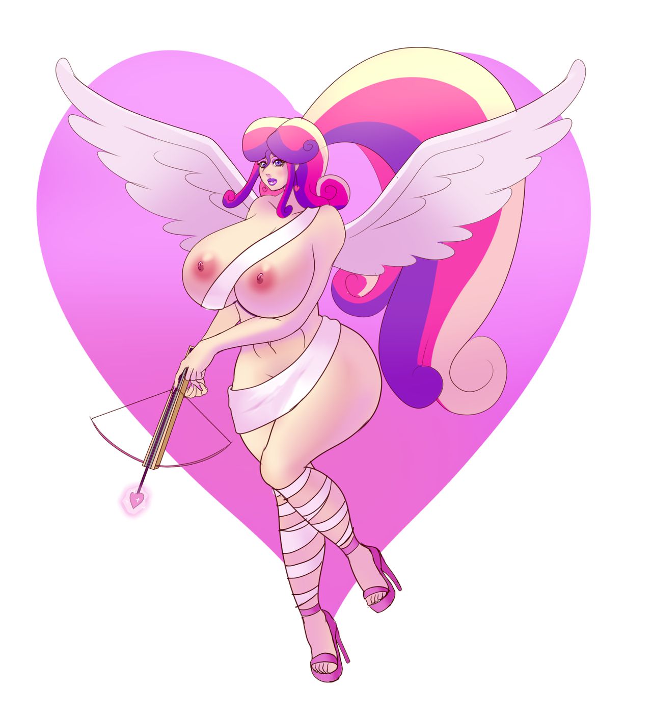 Bimbo Canterlot High (+Misc. Other Bimbo Art) - by Annon 950