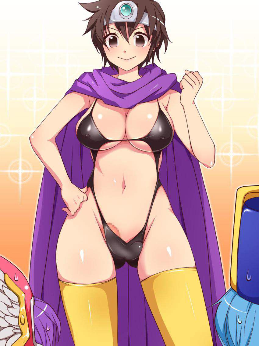 【Erotic Images】I collected images of cute female heroes, but they are too erotic ... (Dragon Quest) 10