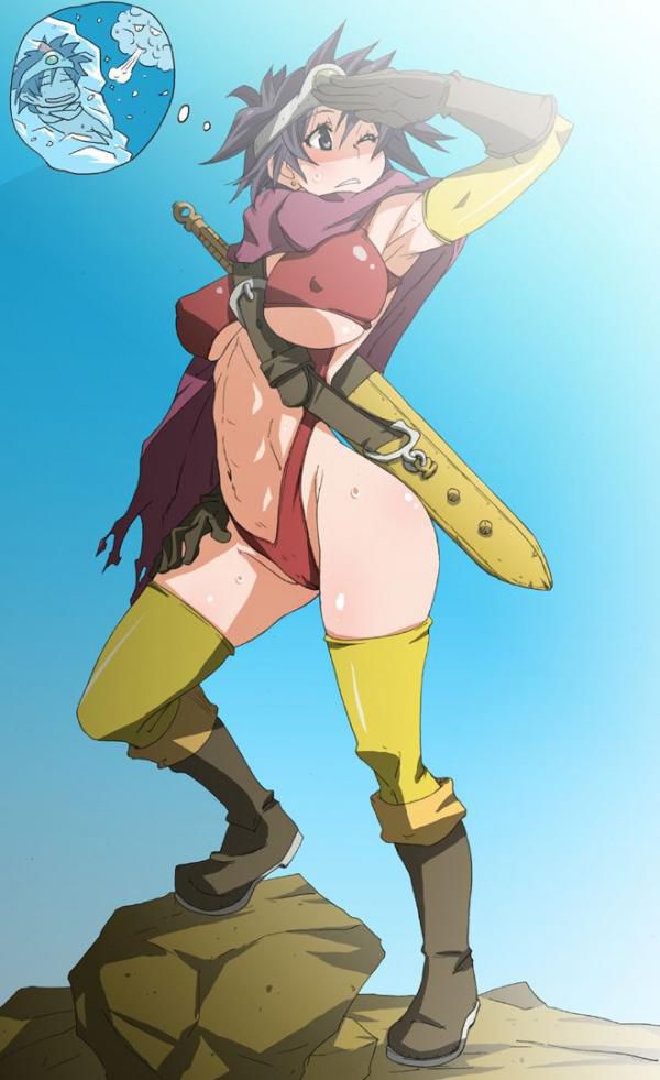 【Erotic Images】I collected images of cute female heroes, but they are too erotic ... (Dragon Quest) 2