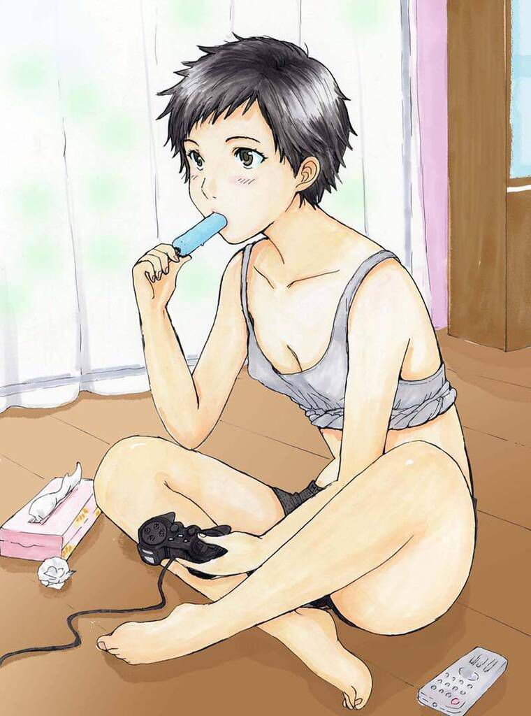 [Secondary] naughty illustration of a girl with short hair Part 6 19