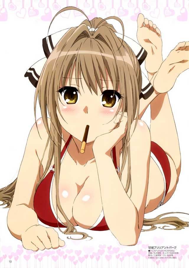 The erotic anime wwwwwwwww that Kyoani called Amagi Brilliant Park made seriously 1