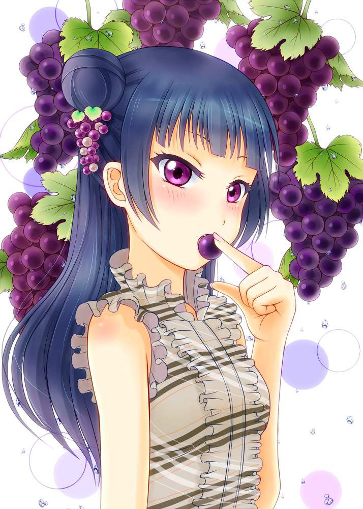 [It's a phantom grape! ] Secondary erotic image of grapes and girls 22