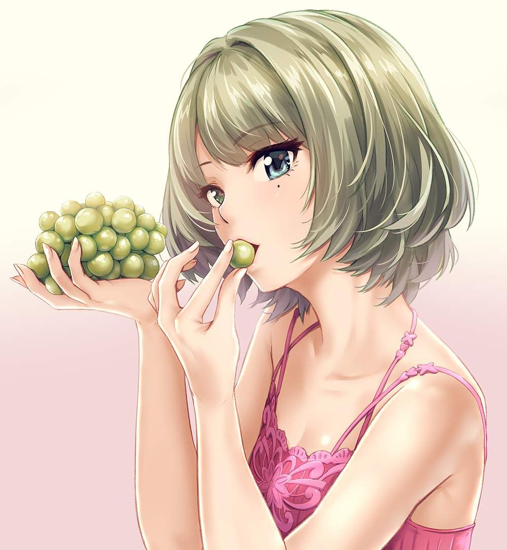 [It's a phantom grape! ] Secondary erotic image of grapes and girls 3