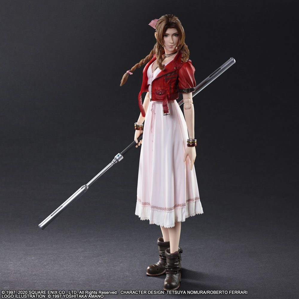 Final Fantasy® VII Remake PLAY ARTS Kai Aerith Gainsborough ファイナルファンタジー® VII リメイク PLAY ARTS改 エアリス・ゲインズブール 4