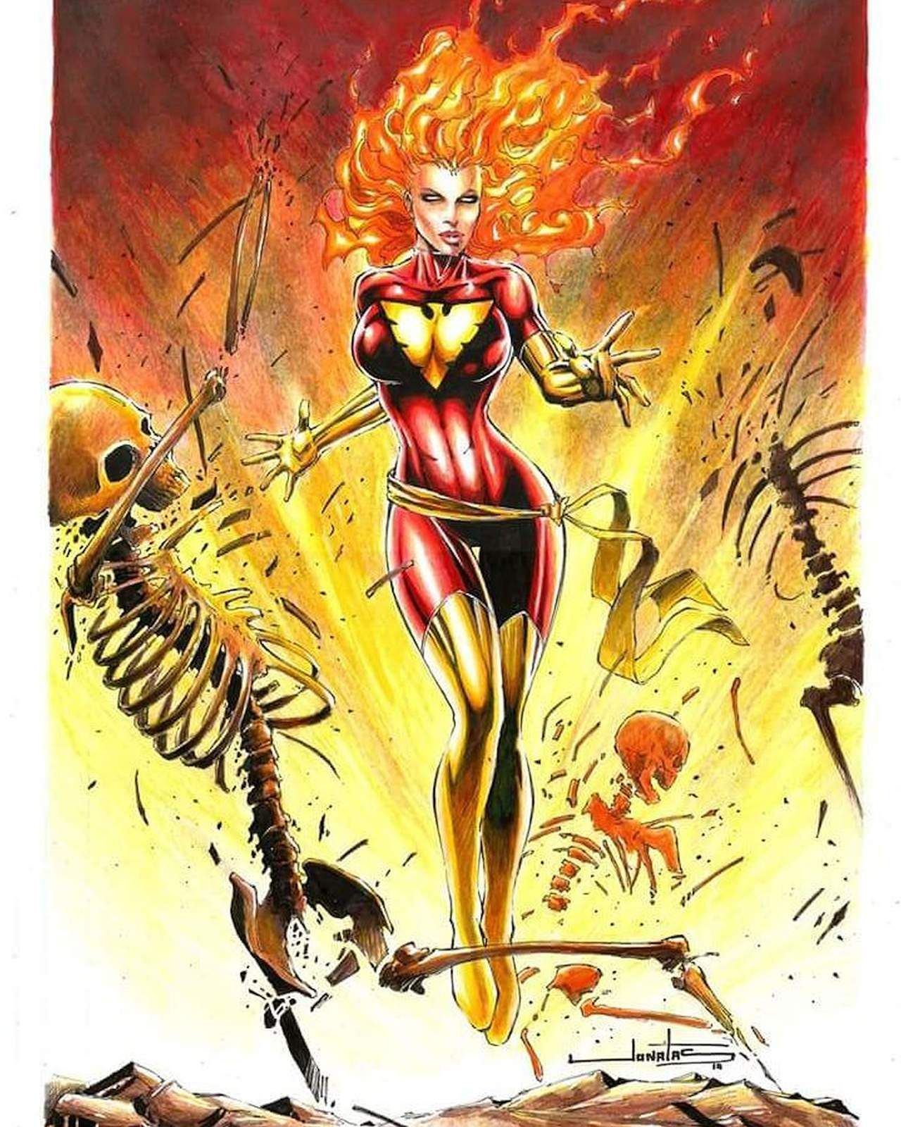 Art Collection of Jean Grey from various Artist 22