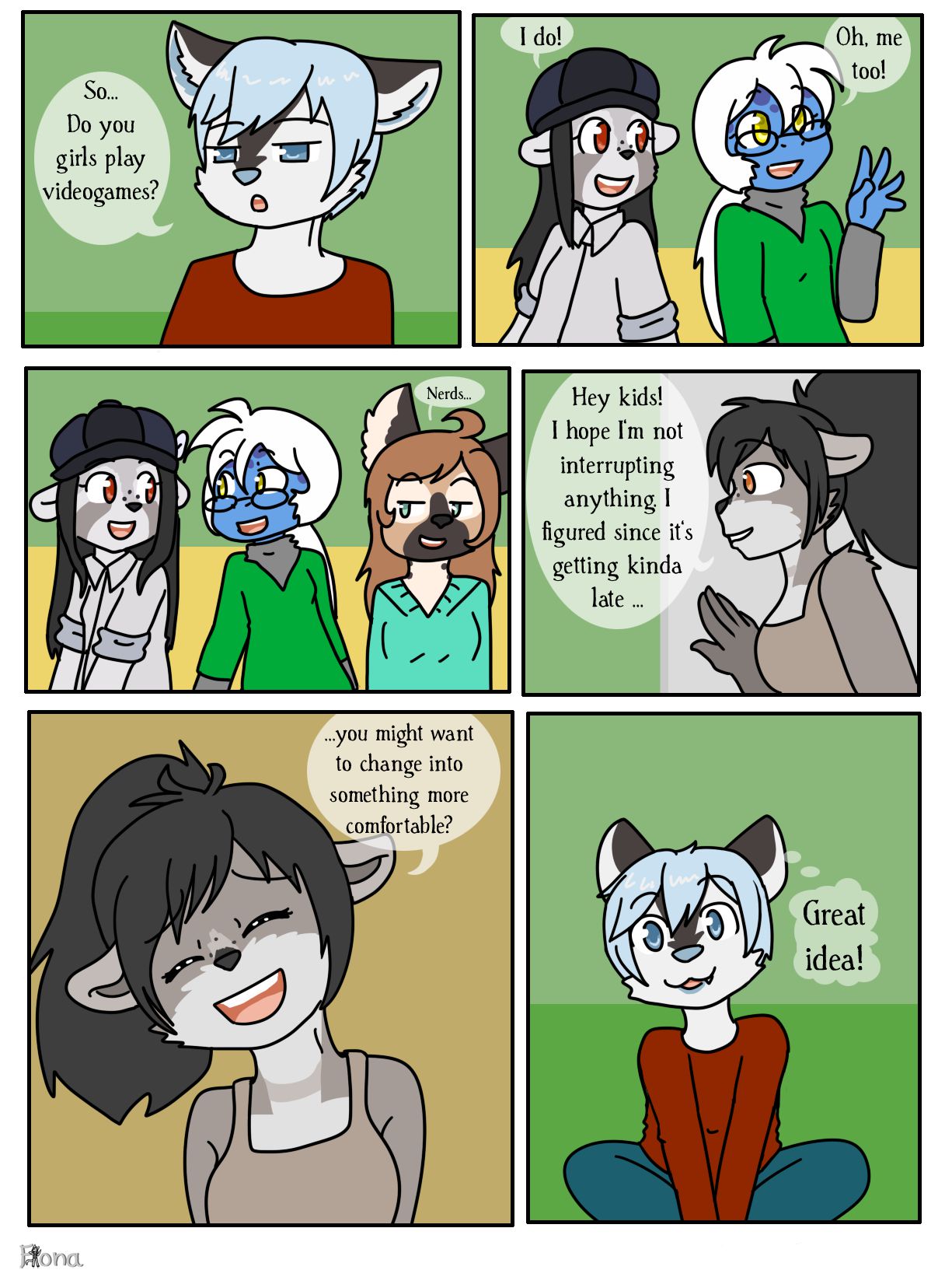 [Fiona] Sleepover [Ongoing] 5