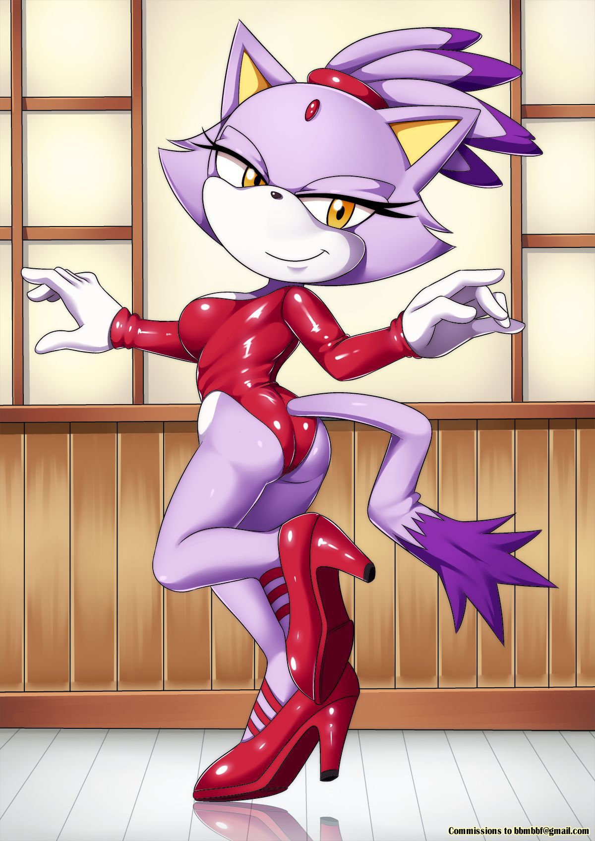 Mobius Unleashed: Blaze the Cat 14