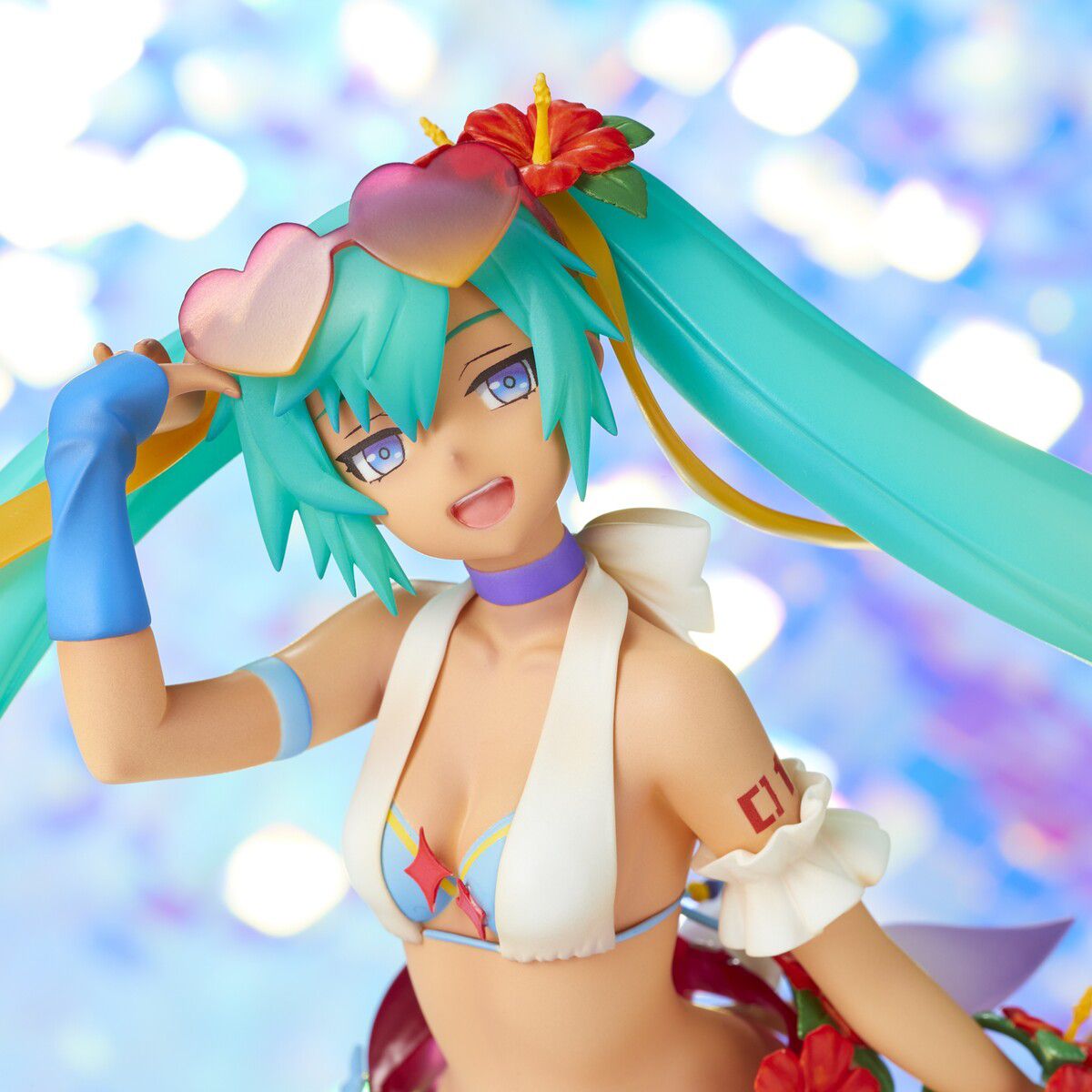 [Hatsune Miku] erotic tanned and erotic figure of a very nice swimsuit costume in Jito eyes! 2