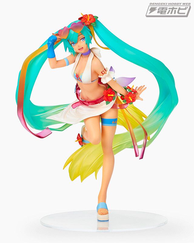 [Hatsune Miku] erotic tanned and erotic figure of a very nice swimsuit costume in Jito eyes! 3