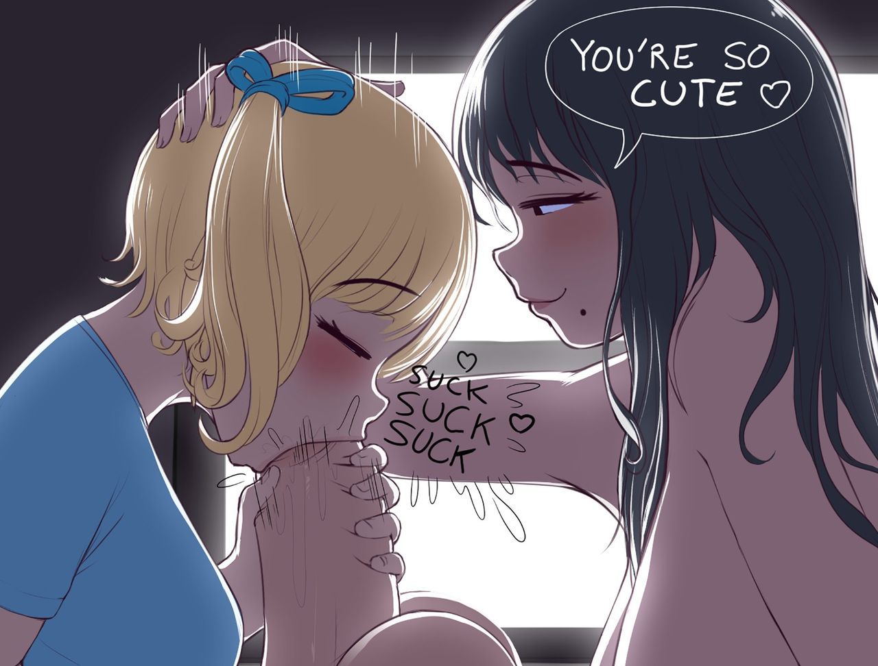 [Lewdua] Love is Sharing - Nessie and Alison 12