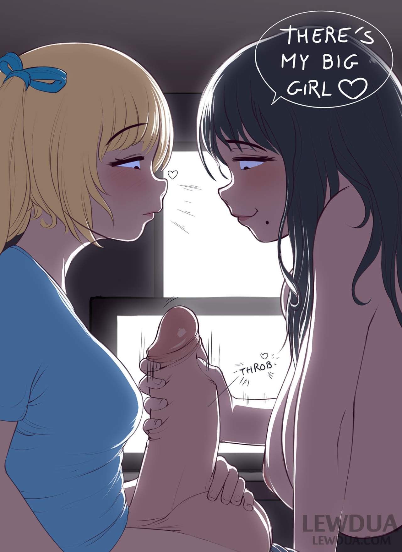 [Lewdua] Love is Sharing - Nessie and Alison 2
