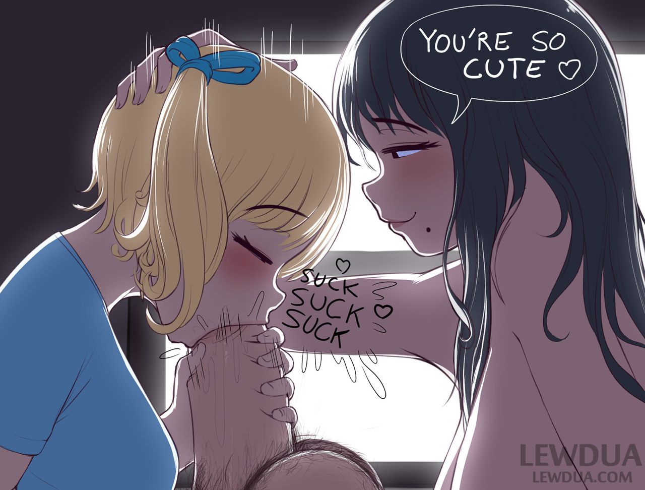 [Lewdua] Love is Sharing - Nessie and Alison 46