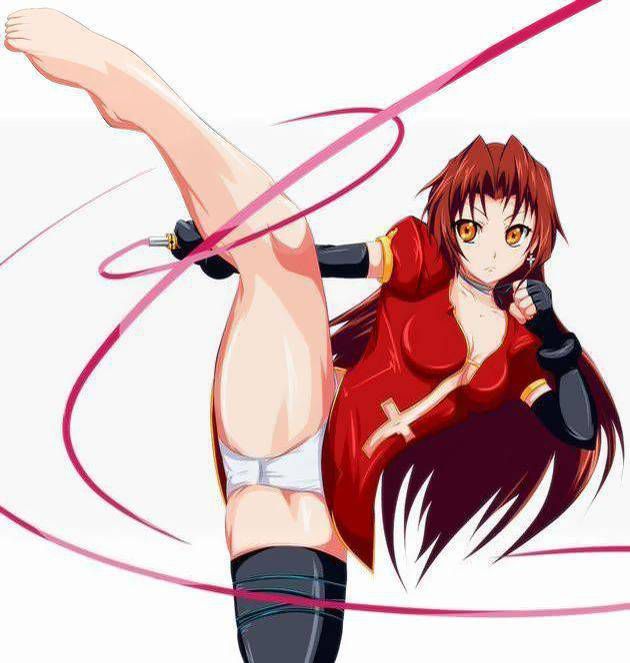 [Secondary] [Secondary] [Punchra High Kick] erotic image of a fighting-based girl who has been high-kicking without hesitation in a short skirt 22