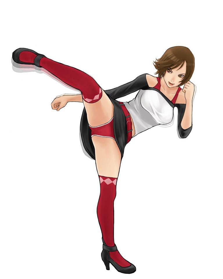 [Secondary] [Secondary] [Punchra High Kick] erotic image of a fighting-based girl who has been high-kicking without hesitation in a short skirt 67