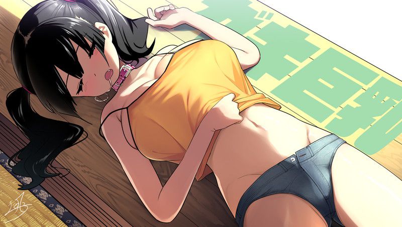 [Secondary] Let's put even a non-erotic image of a black haired girl once in a while [50 sheets] 30
