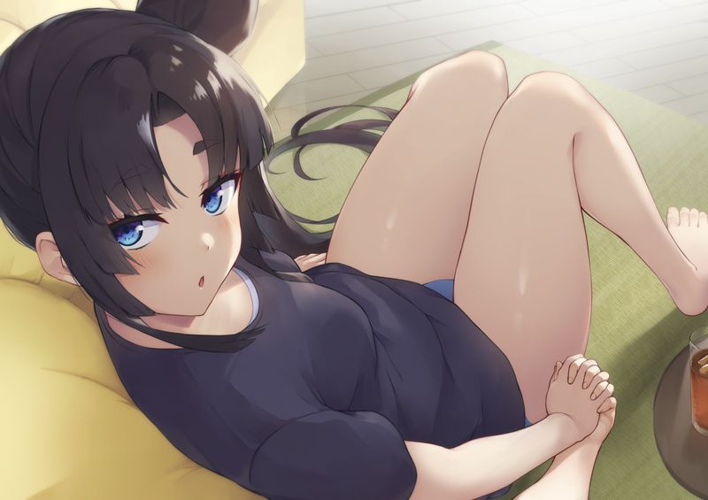 [Secondary] Let's put even a non-erotic image of a black haired girl once in a while [50 sheets] 43