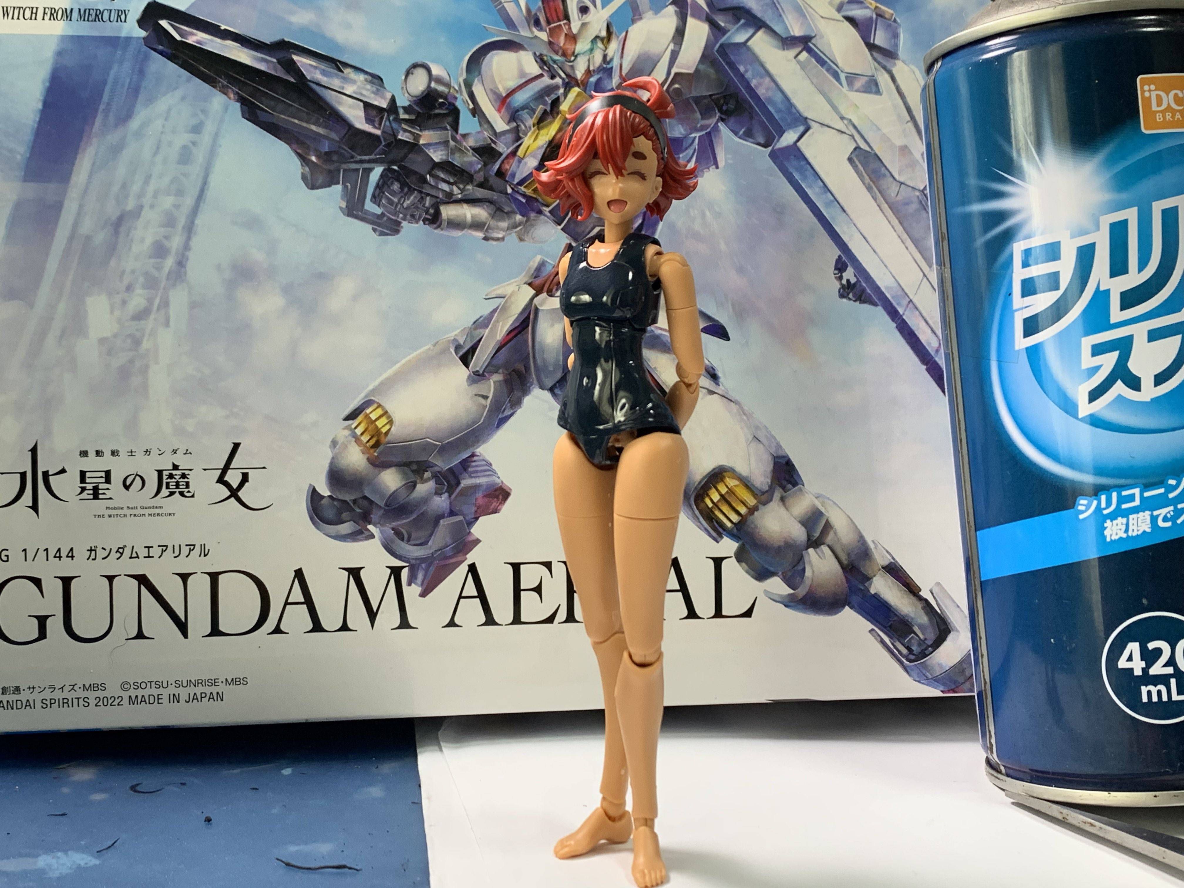 【Image】The main character of the witch of Gundam Mercury gets naughty mods with plastic models 8