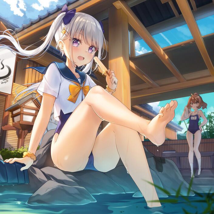 [151 sheets of fierce selection] secondary image of the irreserari cute barefoot loli beautiful girl 1