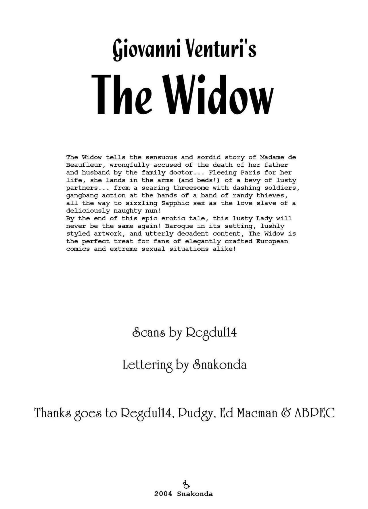 [Venturi] The Widow [English] 2
