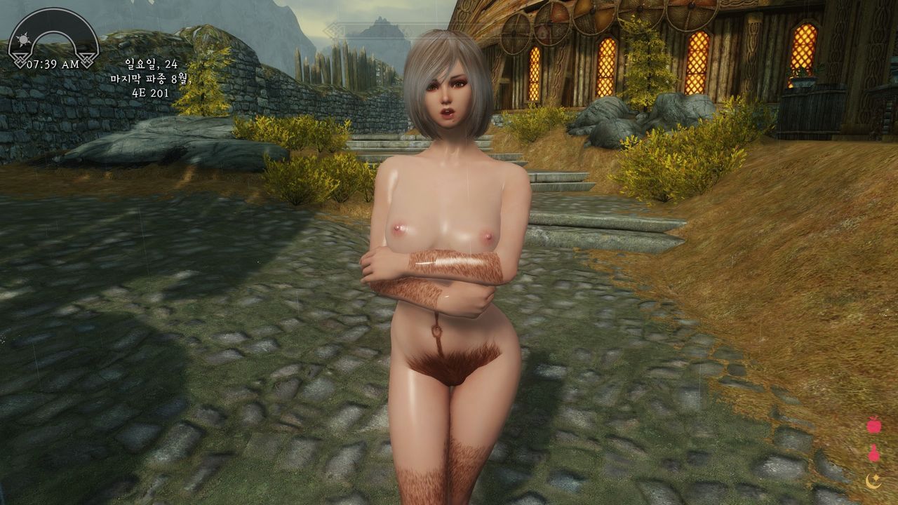 Extremely Hairy Girls in Skyrim (Ver 1.5) - Hairy Sexy Girl 1 6