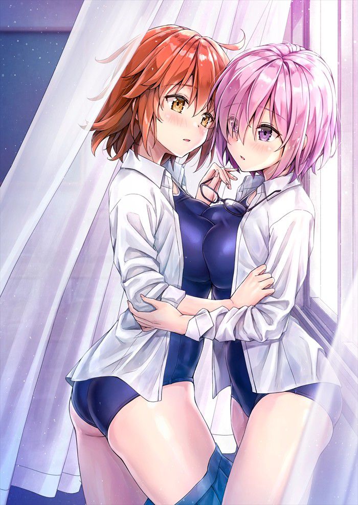 I envy you. Mix me too! Yuri two-dimensional erotic image between girls who are relentless in Lezplay 28