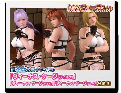 [DOAX Venus Vacation] erotic costume like underwear in a very erotic bondage! 2