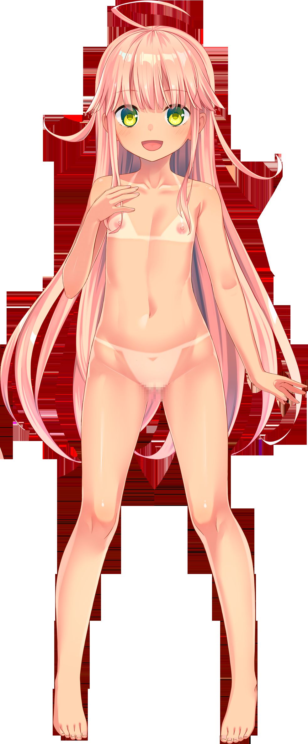 [Naked standing picture] I tried to collect only PNG background transmission material of standing picture No. 178 10