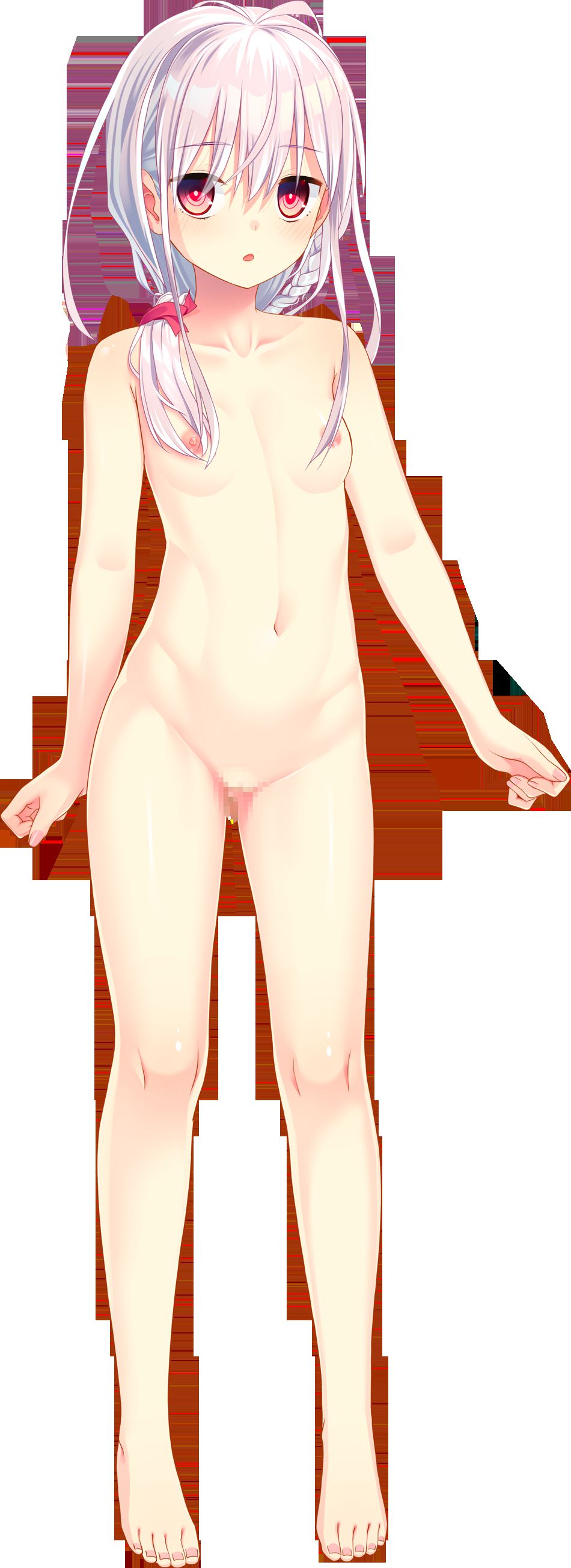 [Naked standing picture] I tried to collect only PNG background transmission material of standing picture No. 178 18