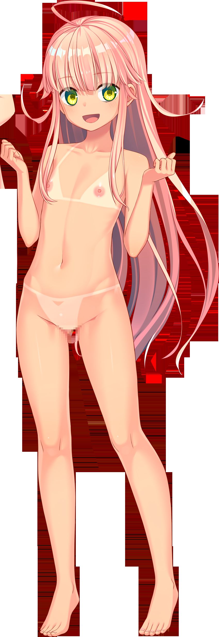 [Naked standing picture] I tried to collect only PNG background transmission material of standing picture No. 178 9