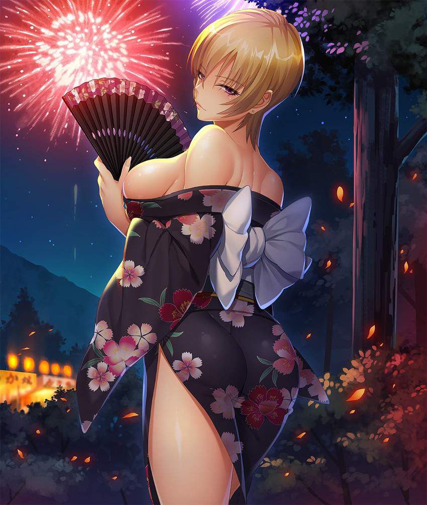 [Secondary] erotic image of a yukata beautiful girl who will not be seen almost nationwide due to the influence of corona this year 41