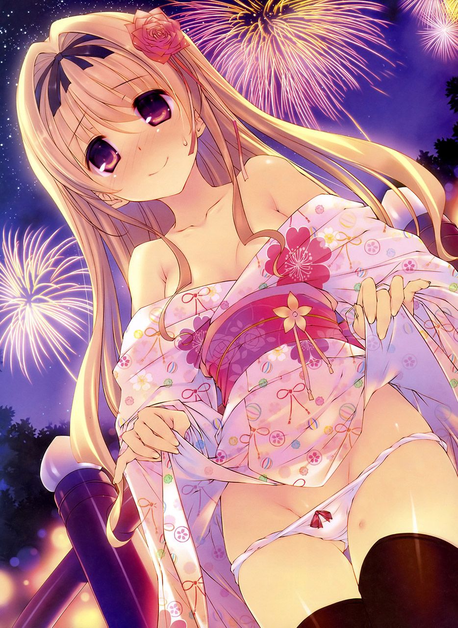 [Secondary] erotic image of a yukata beautiful girl who will not be seen almost nationwide due to the influence of corona this year 76