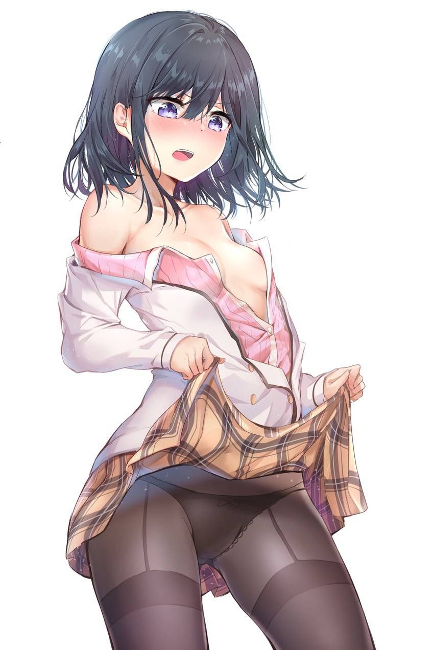 [Secondary] erotic image that was allowed only in the rear charge that high school girls show pants to up their skirts 3