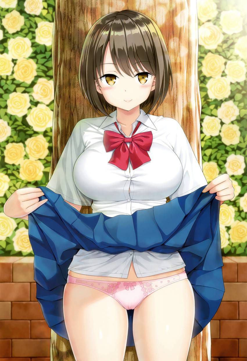 [Secondary] erotic image that was allowed only in the rear charge that high school girls show pants to up their skirts 30